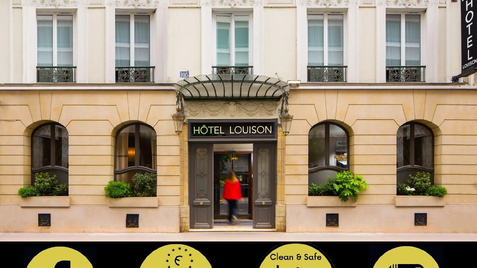 ****  Hotel Louison Paris France